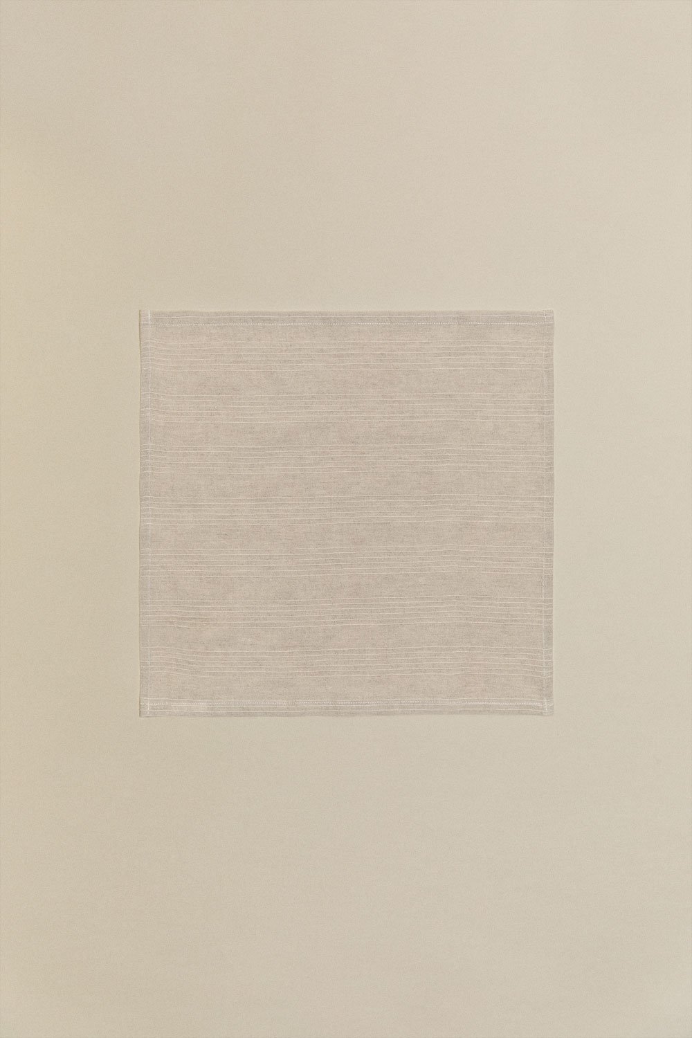 Conjunto de 2 guardanapos Juisit de linho e algodão, imagem de galeria 2