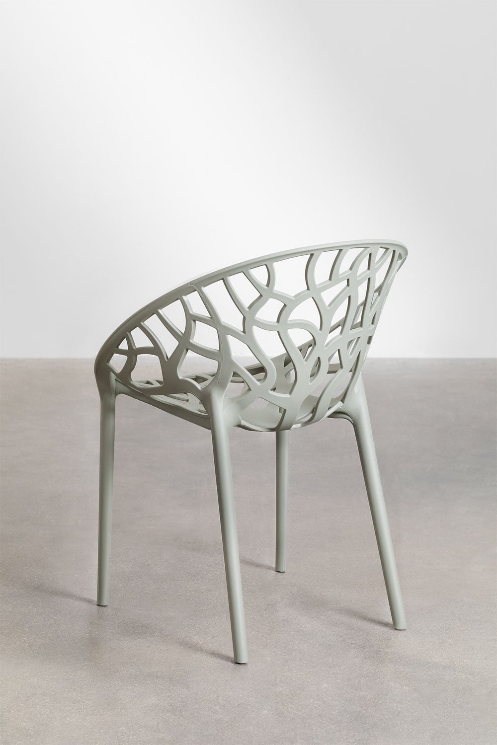Conjunto de mesa redonda Ø125 cm em alumínio Valerie e 6 cadeiras de jardim Ores, imagem de galeria 7