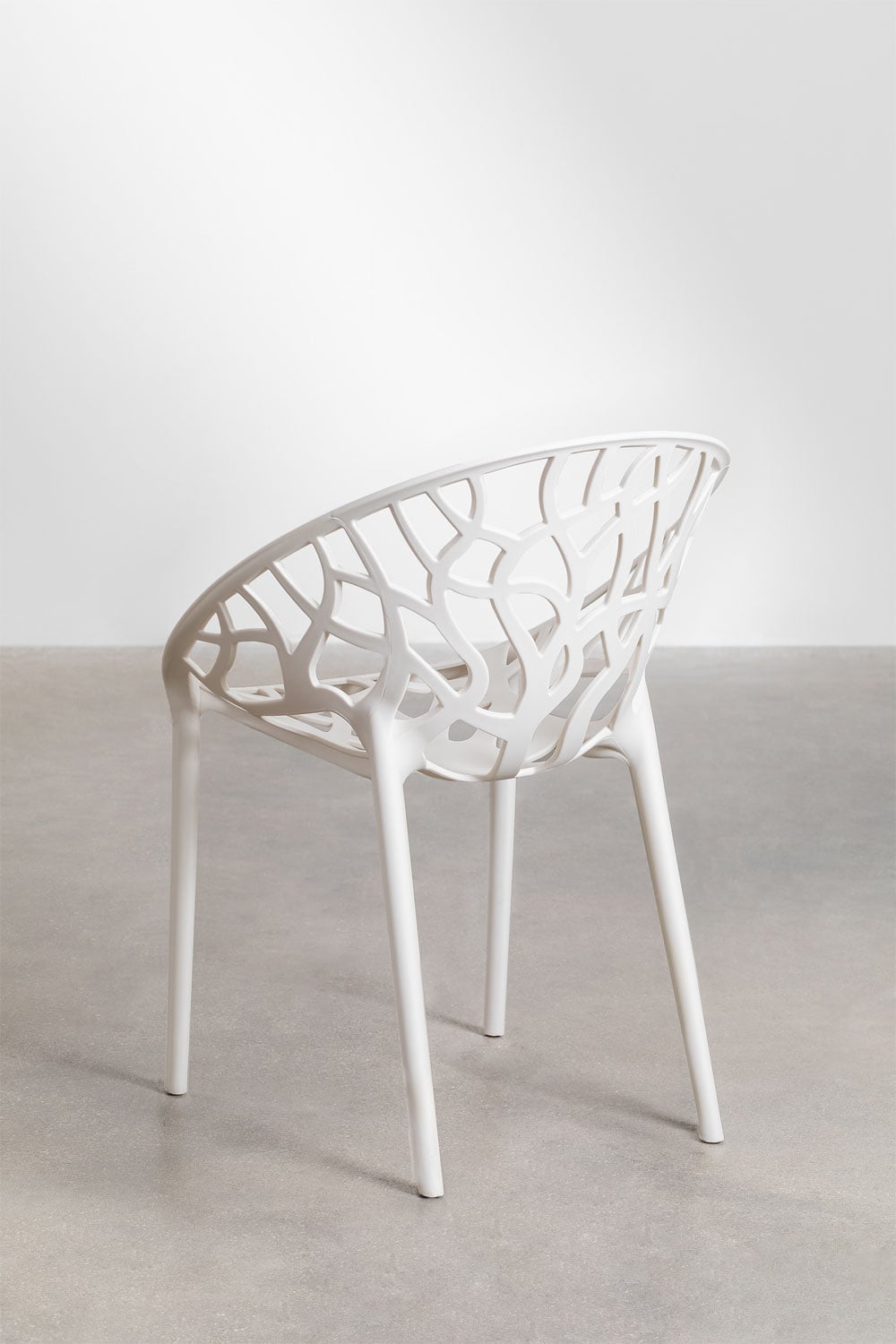 Conjunto de mesa redonda Ø125 cm em alumínio Valerie e 6 cadeiras de jardim Ores, imagem de galeria 7