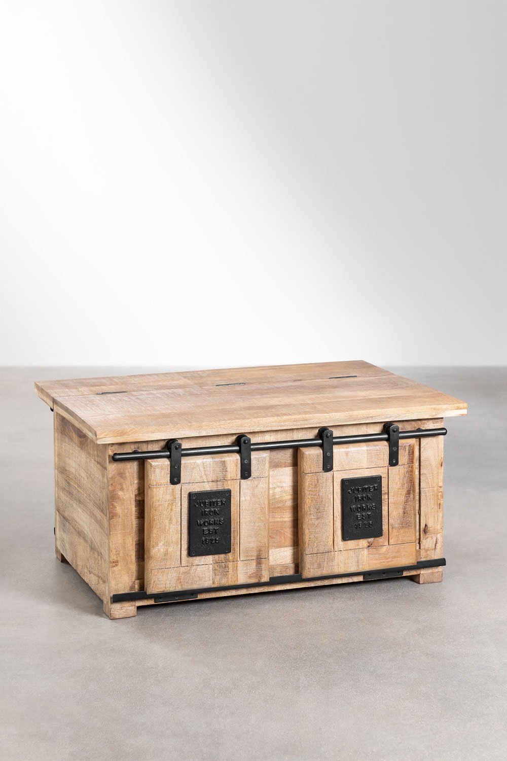 Mesa de centro de madeira de manga Uain, imagem de galeria 1