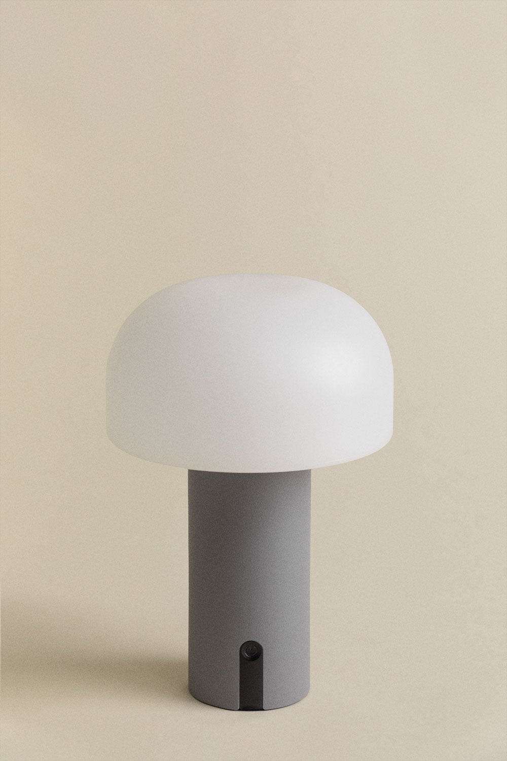 Lâmpada de mesa LED sem fios para exterior em polietileno e ferro Jadzia, imagem de galeria 3