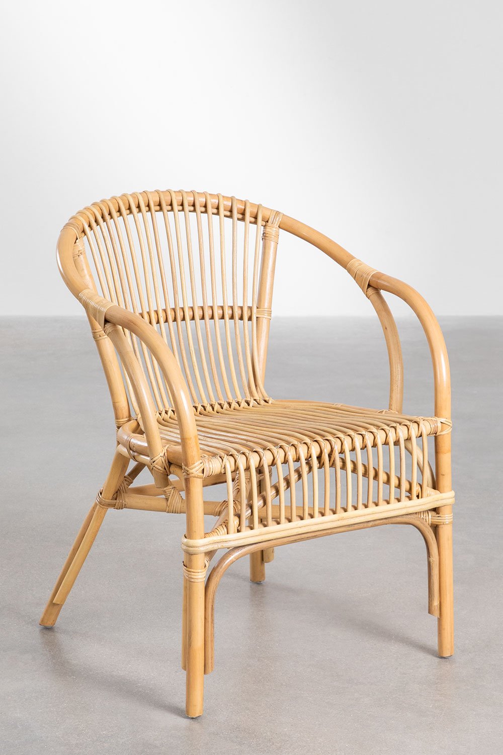 Cadeira de jardim Yungas de vime, imagem de galeria 1
