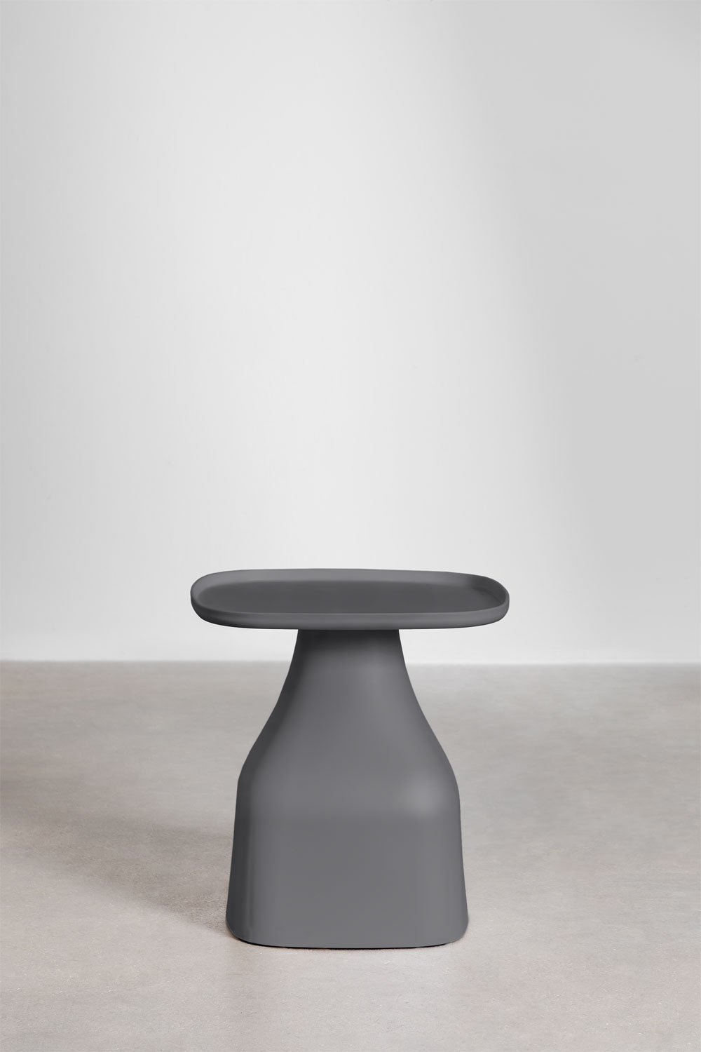 Mesa auxiliar quadrada 50x50 cm em polipropileno Jubarri, imagem de galeria 4