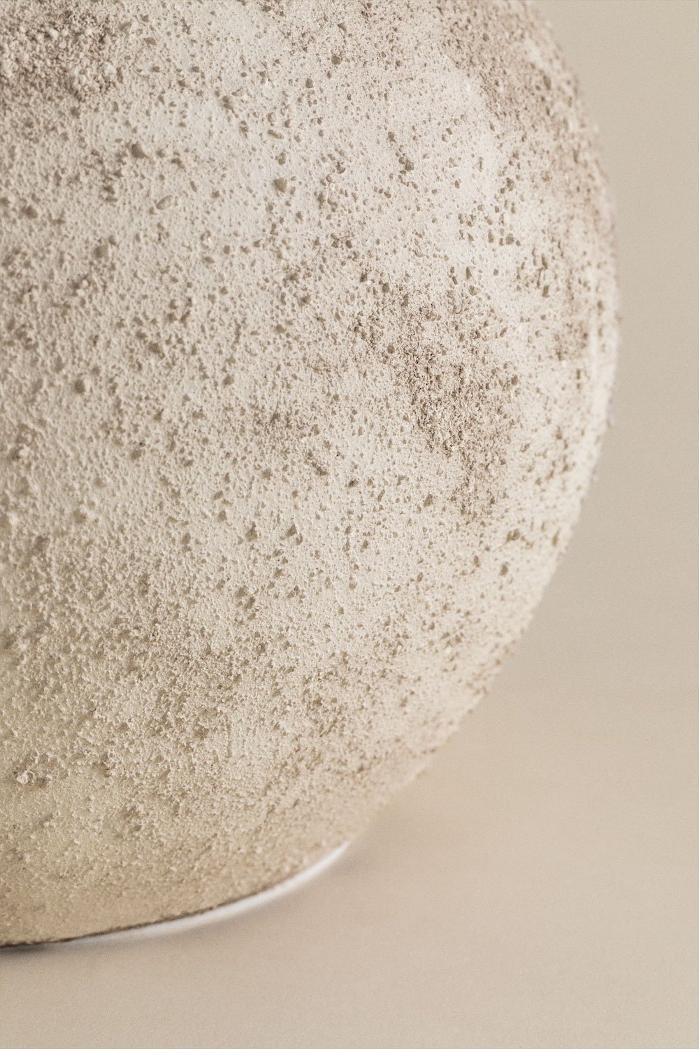 Candeeiro de mesa Aloia em linho e terracota, imagem de galeria 6