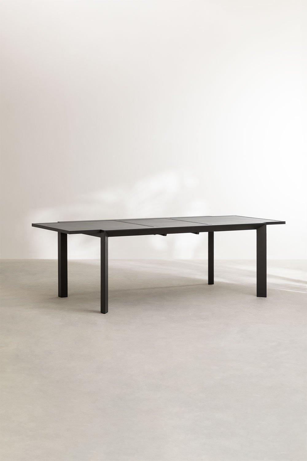 Mesa de jardim retangular extensível em alumínio Starmi 180-240x100 cm, imagem de galeria 4