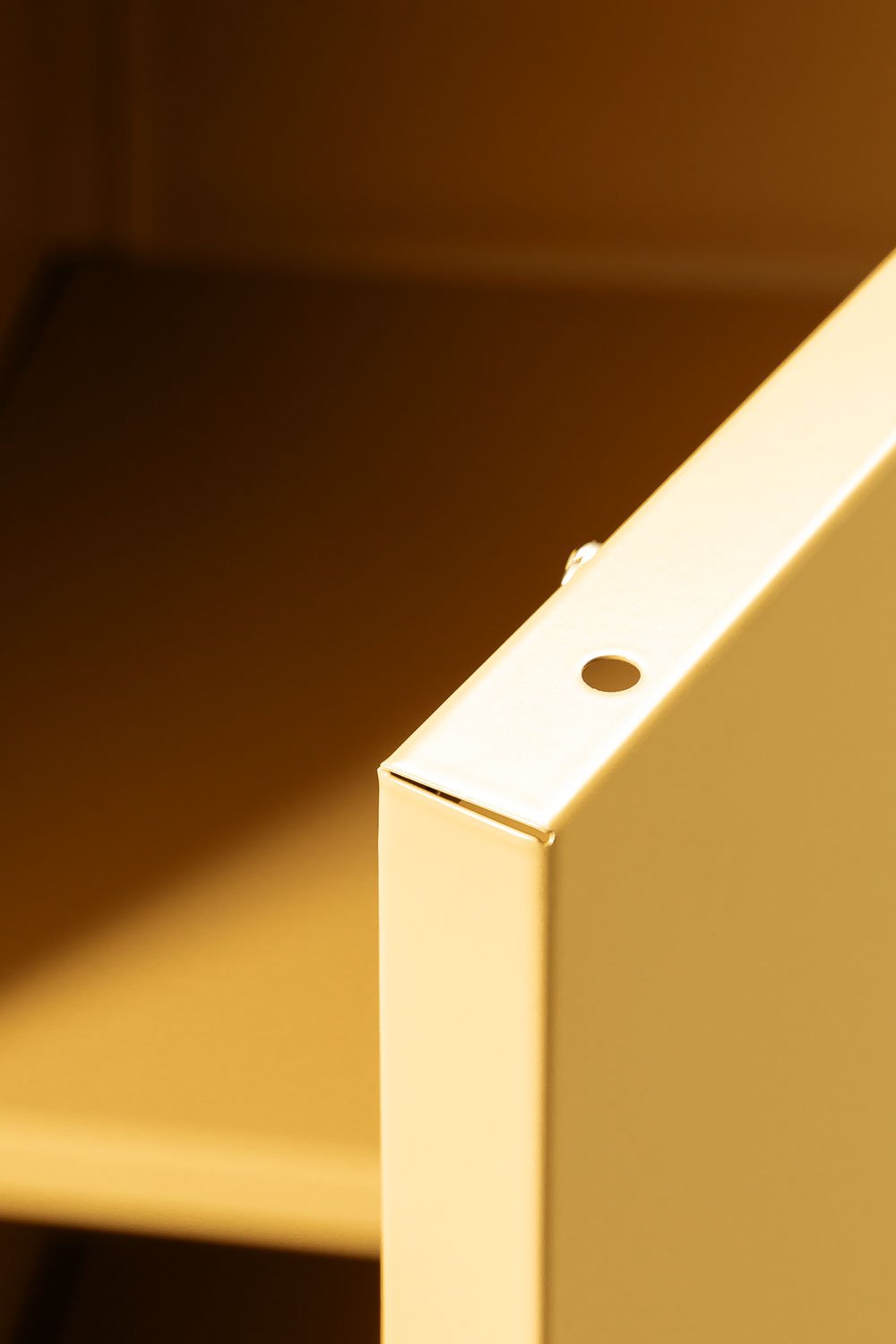 Aparador armário 80x40 cm com 2 portas em aço Pohpli, imagem de galeria 5