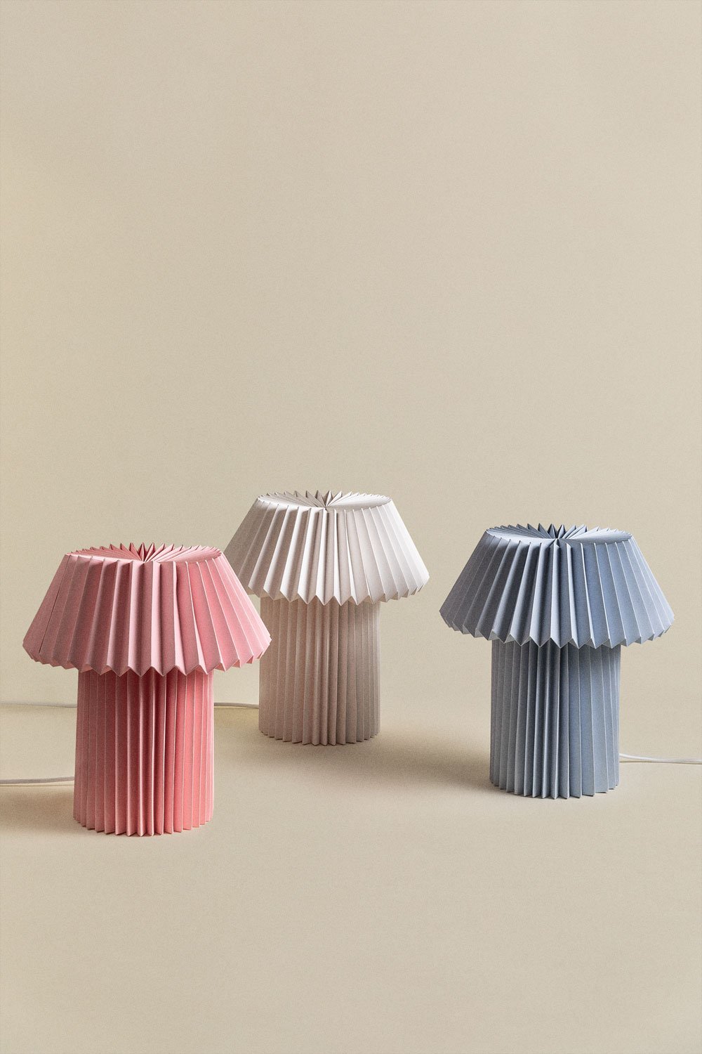 Lâmpada de mesa em papel Lesina Kids, imagem de galeria 5