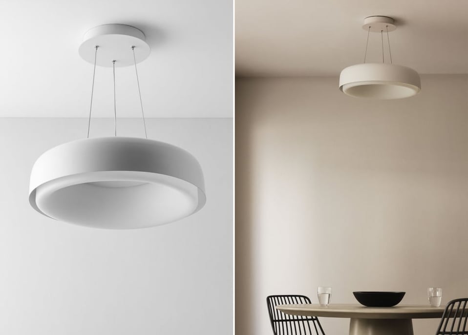 Lâmpada de teto LED de metal Ramize