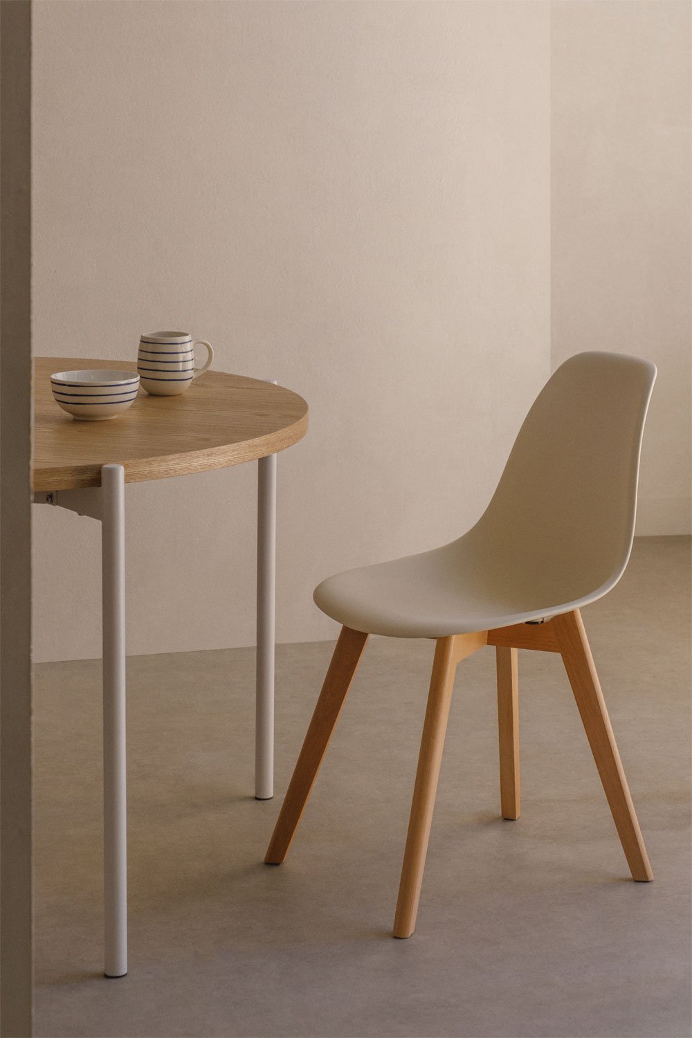 Cadeira de jantar nórdica Scand, imagem de galeria 1