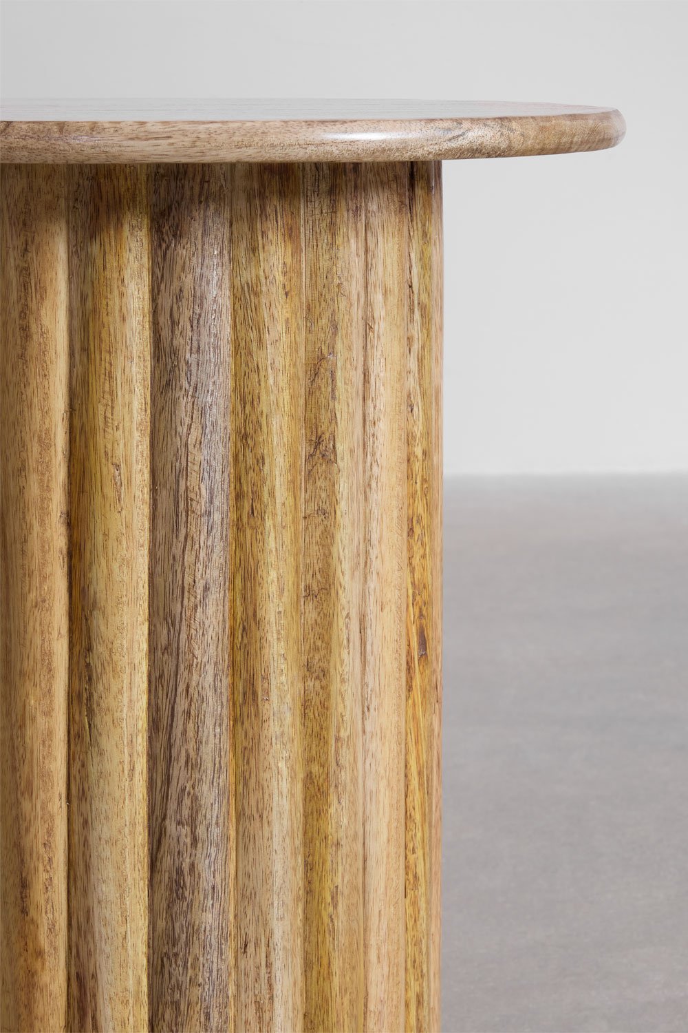 Mesa lateral de madeira de mangueira Barnet , imagem de galeria 4