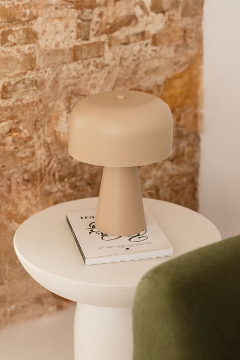 Candeeiro de mesa de metal Gyula