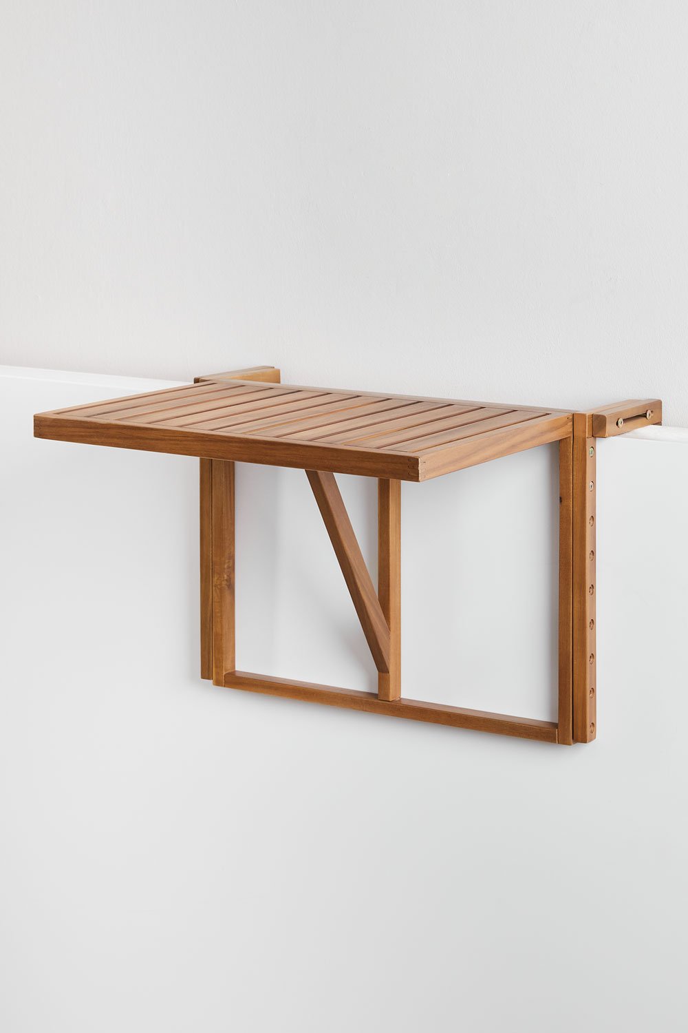 Mesa retangular suspensa e dobrável para jardim (63,5x58 cm) Delawer , imagem de galeria 2