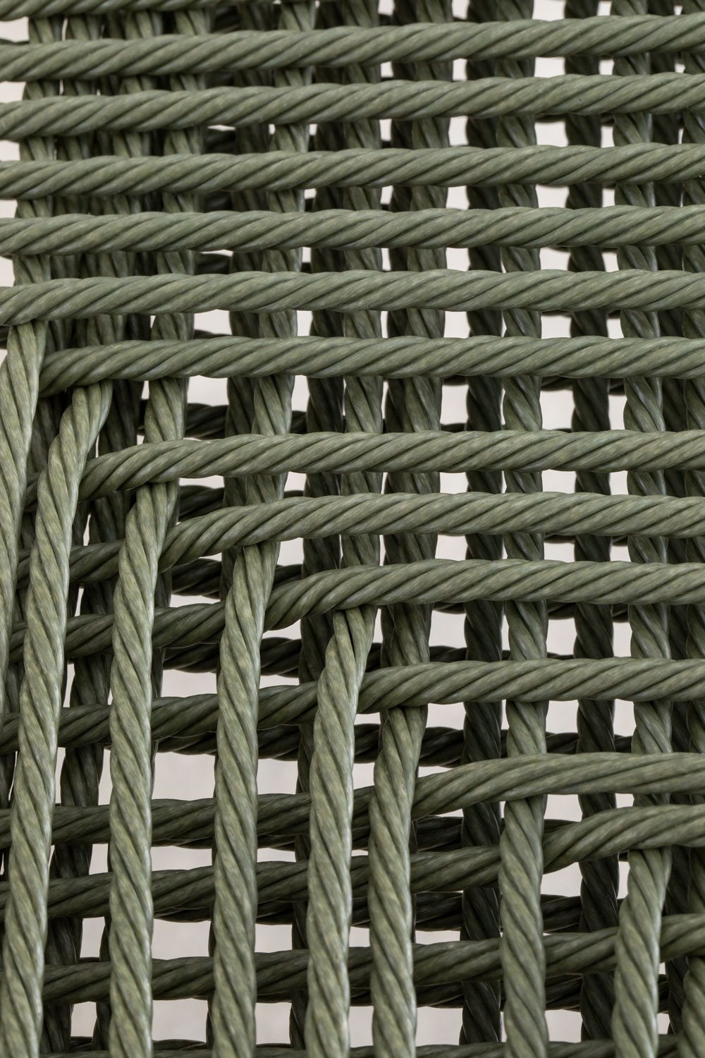 Cadeira de jardim empilhável com braços em alumínio e rattan sintético Amatria, imagem de galeria 6