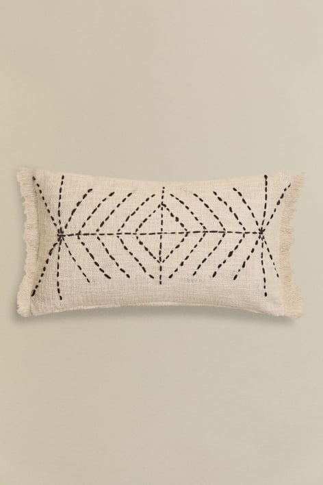 Almofada retangular de algodão (30x50 cm) Iguatu