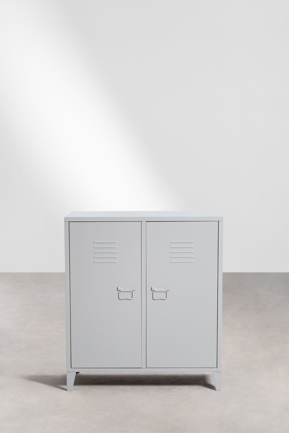 Aparador com armário de 2 portas em aço Pohpli, imagem de galeria 3