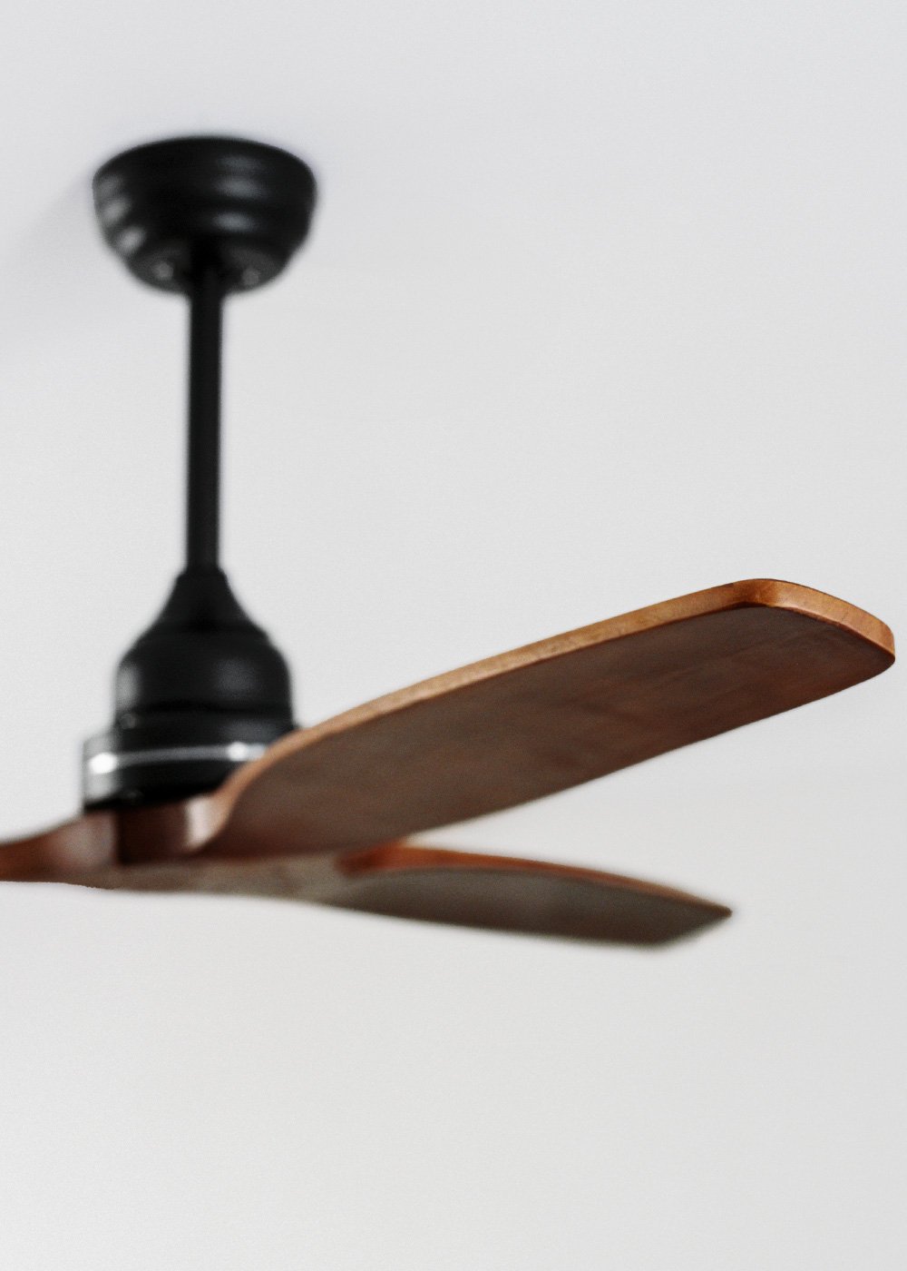 CREATE - WIND WOOD - Ventoinha de teto 75W silencioso Ø132 cm 100% madeira, imagem de galeria 5