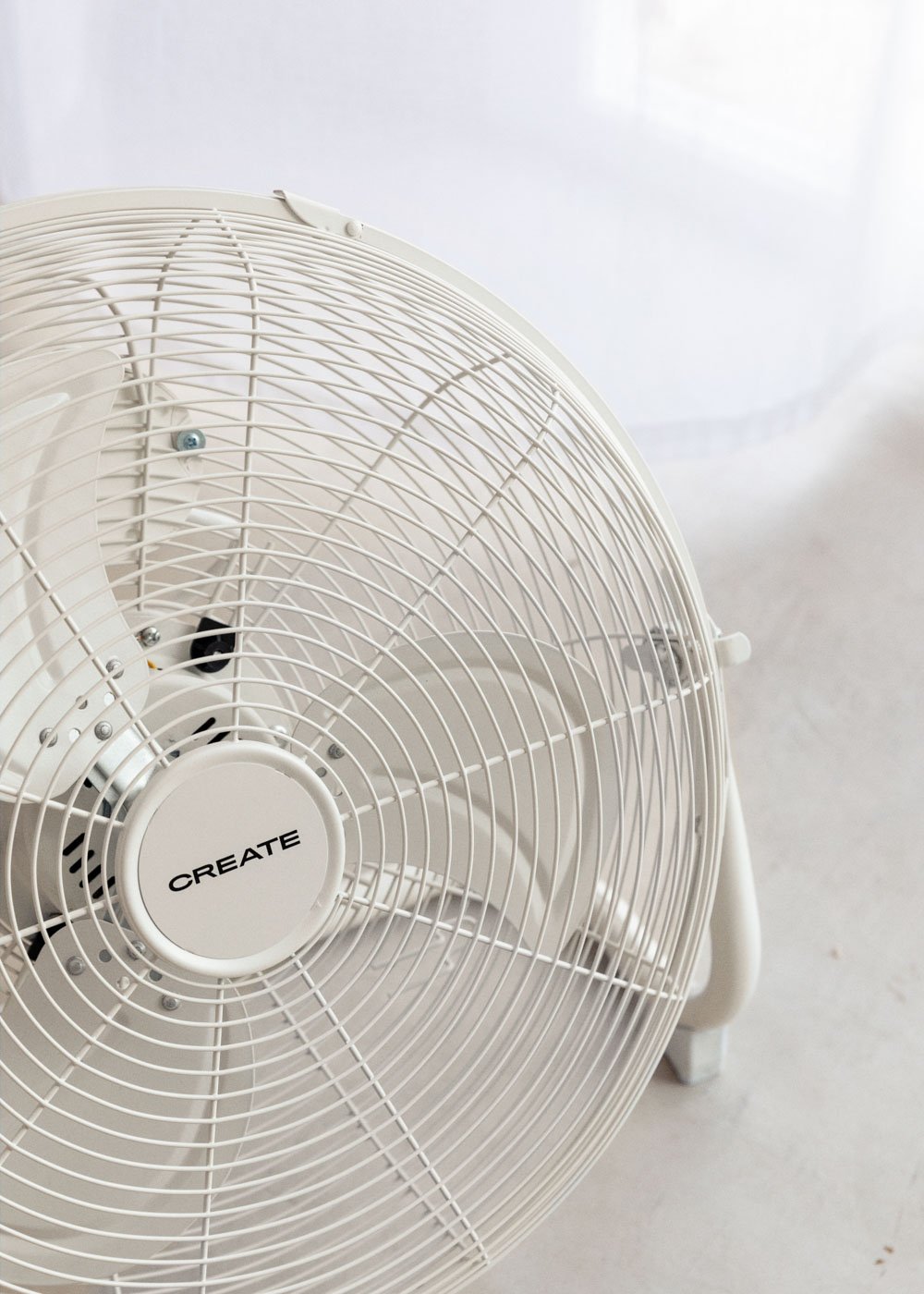 CREATE - AIR FLOOR RETRO - Ventoinha industrial de chão, imagem de galeria 2
