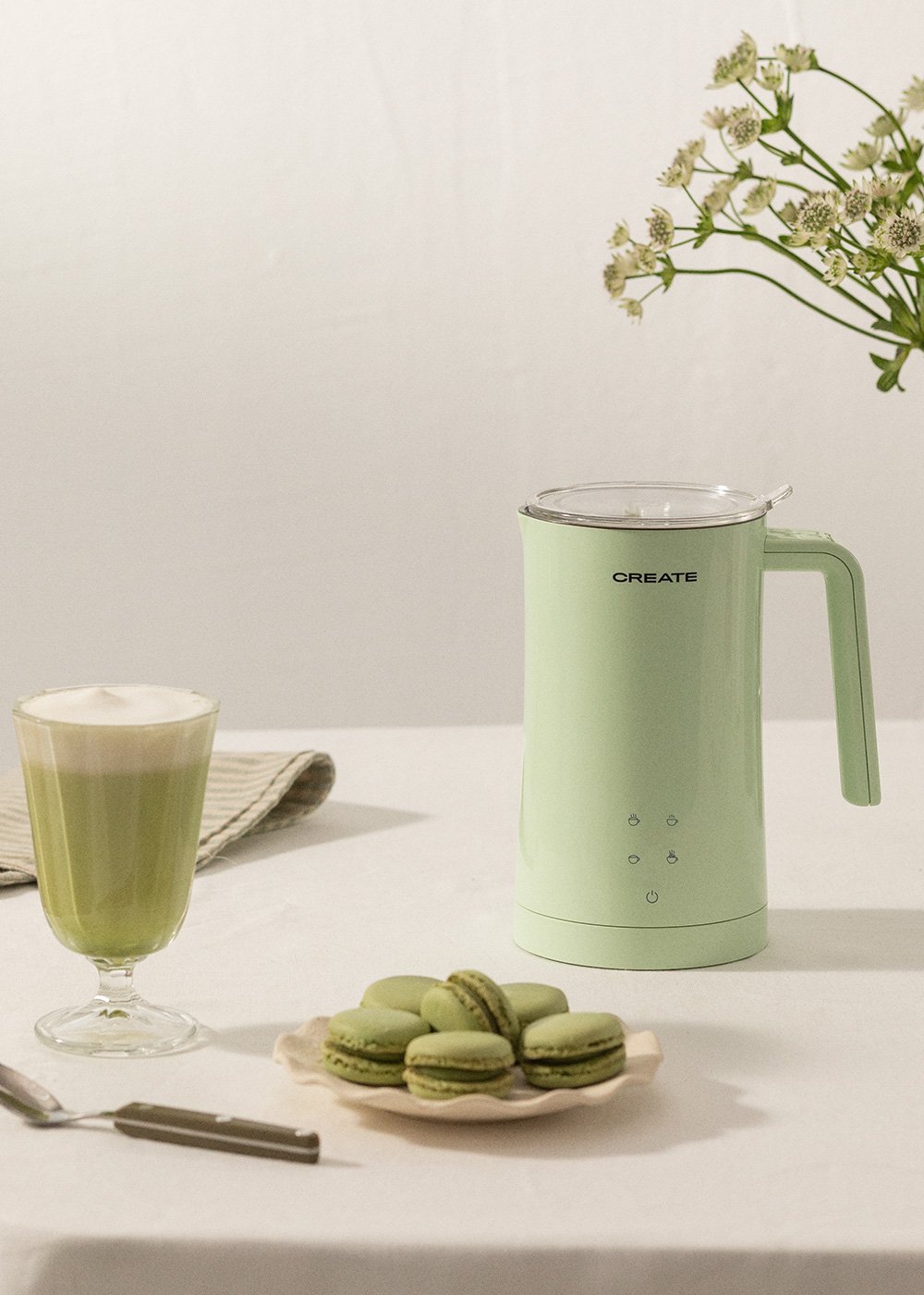 CREATE - MILK FROTHER STUDIO - Aquecedor de Batedor de Leite , imagem de galeria 1