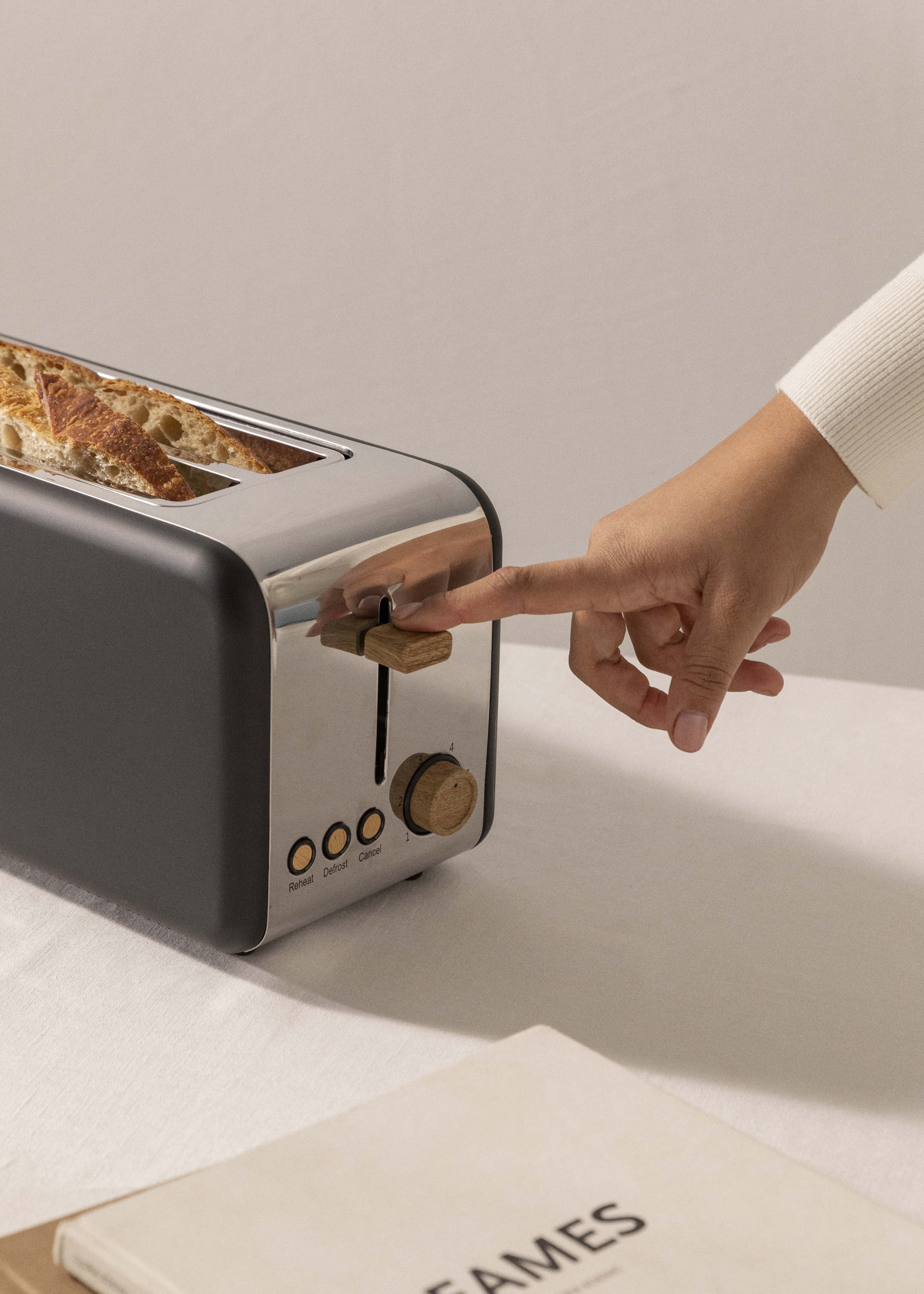 CREATE - TOAST RETRO - Torradeira para fatias largas, imagem de galeria 3