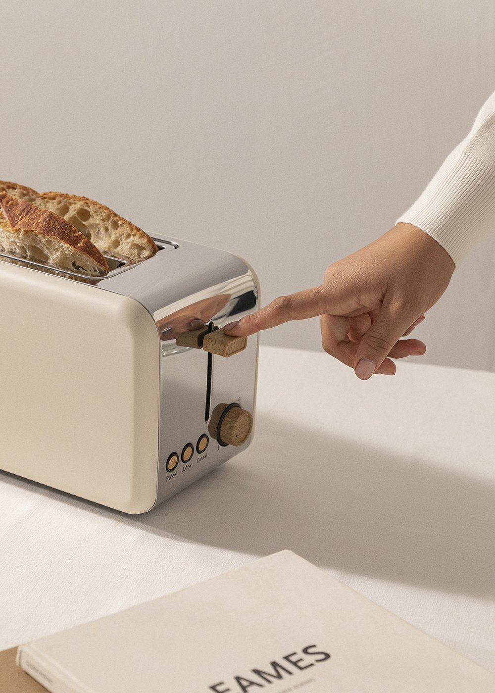 CREATE - TOAST RETRO - Torradeira para fatias largas, imagem de galeria 3