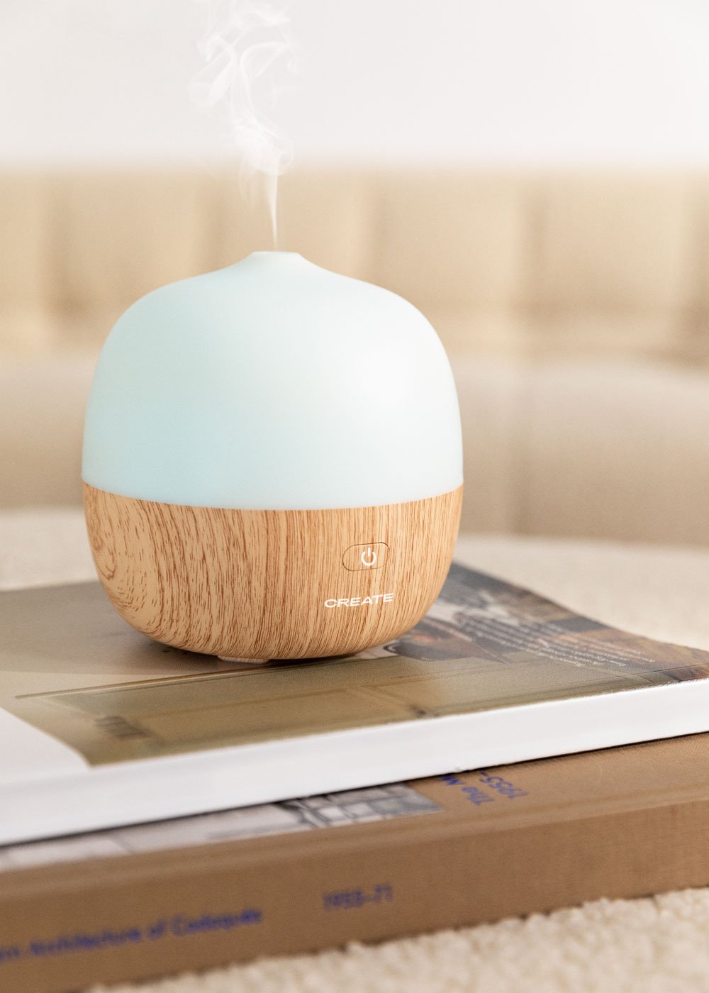 CREATE - AROMA STUDIO - Difusor de aromas, humidificador e lâmpada de luzes LED, imagem de galeria 4