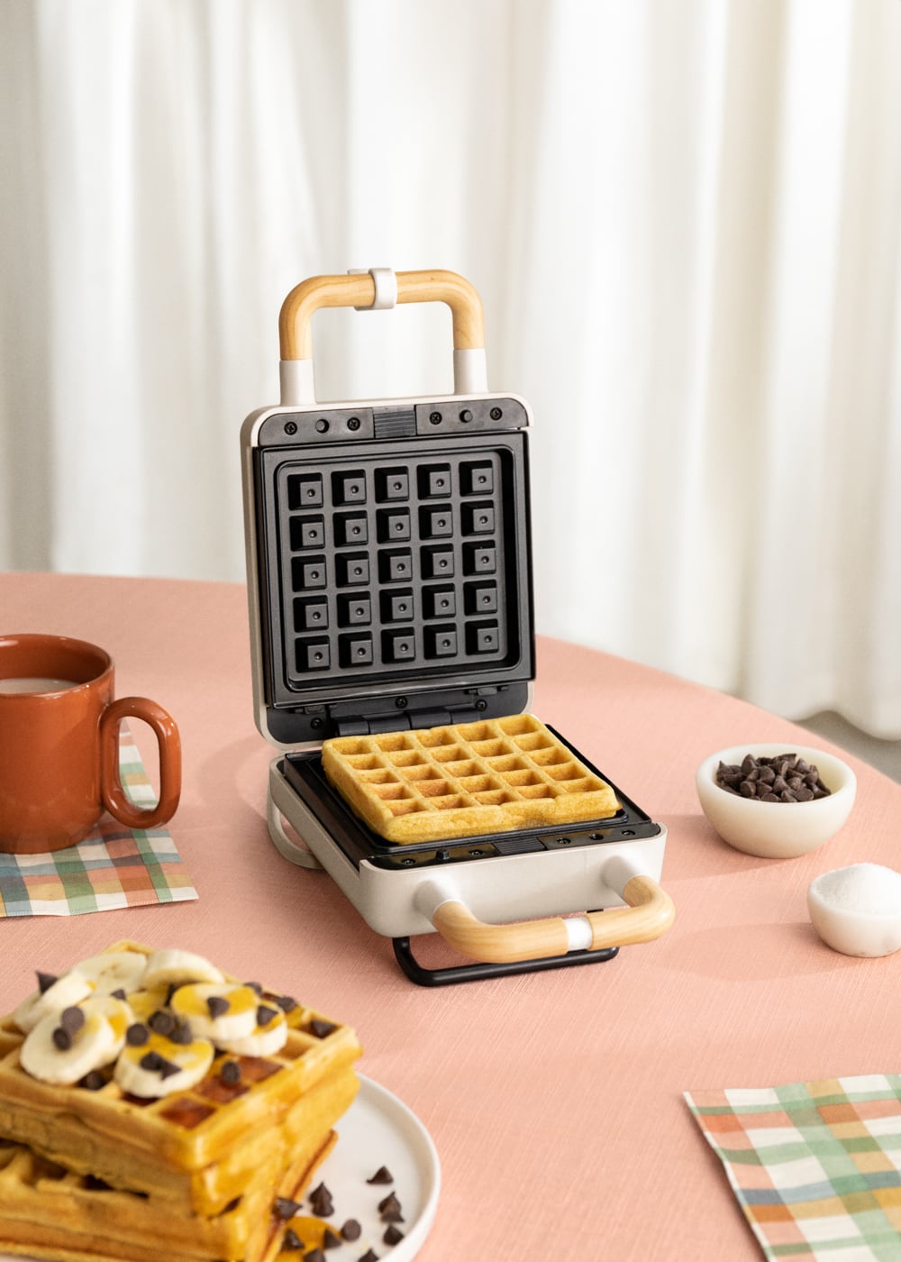 CREATE - STONE STUDIO - Sanduicheira grill e máquina de waffles com placas intercambiáveis, imagem de galeria 2