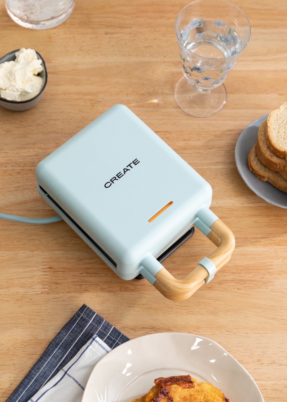 CREATE - STONE STUDIO - Sanduicheira grill e máquina de waffles com placas intercambiáveis, imagem de galeria 1