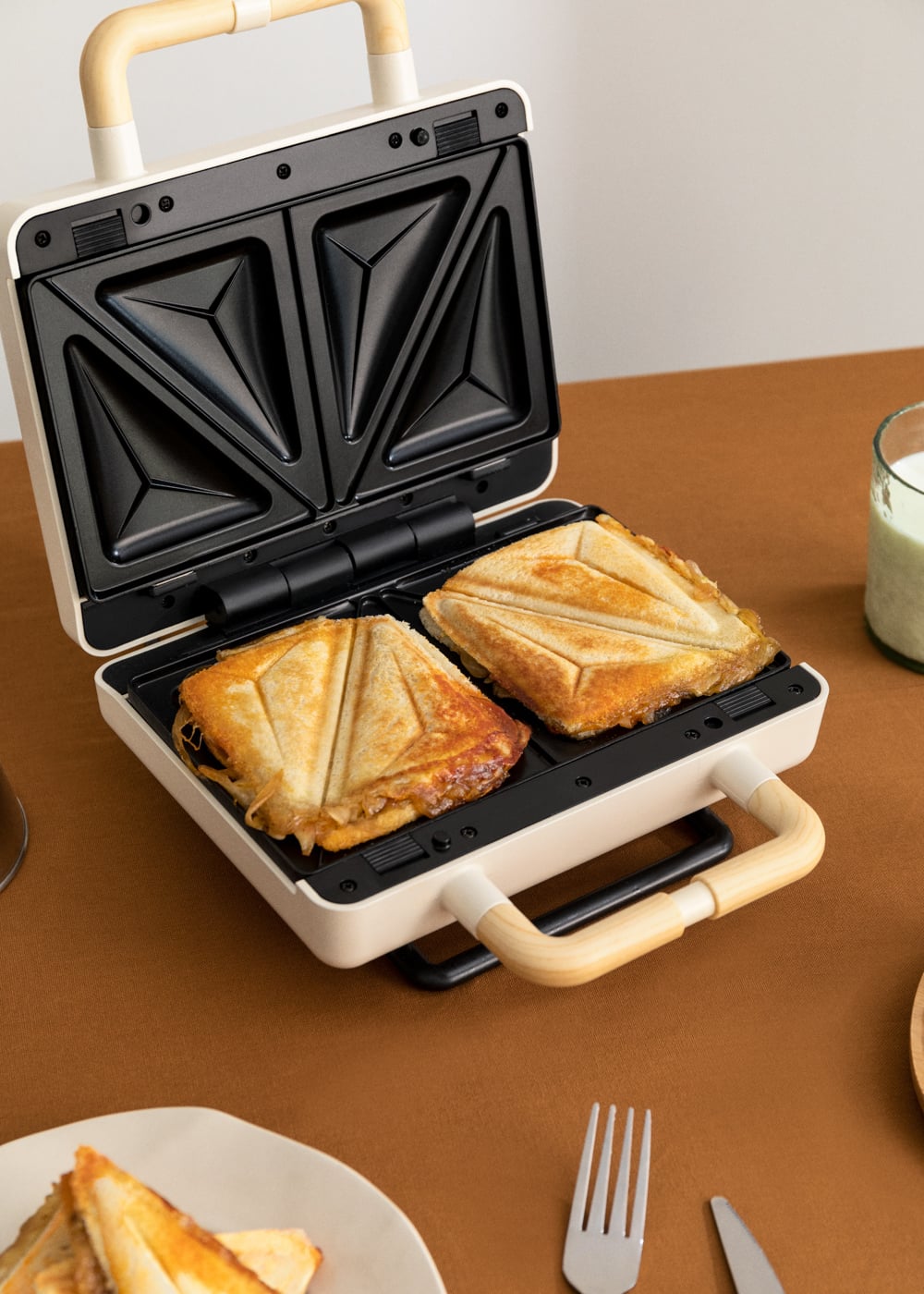 CREATE - STONE STUDIO - Sanduicheira grill e máquina de waffles com placas intercambiáveis, imagem de galeria 2