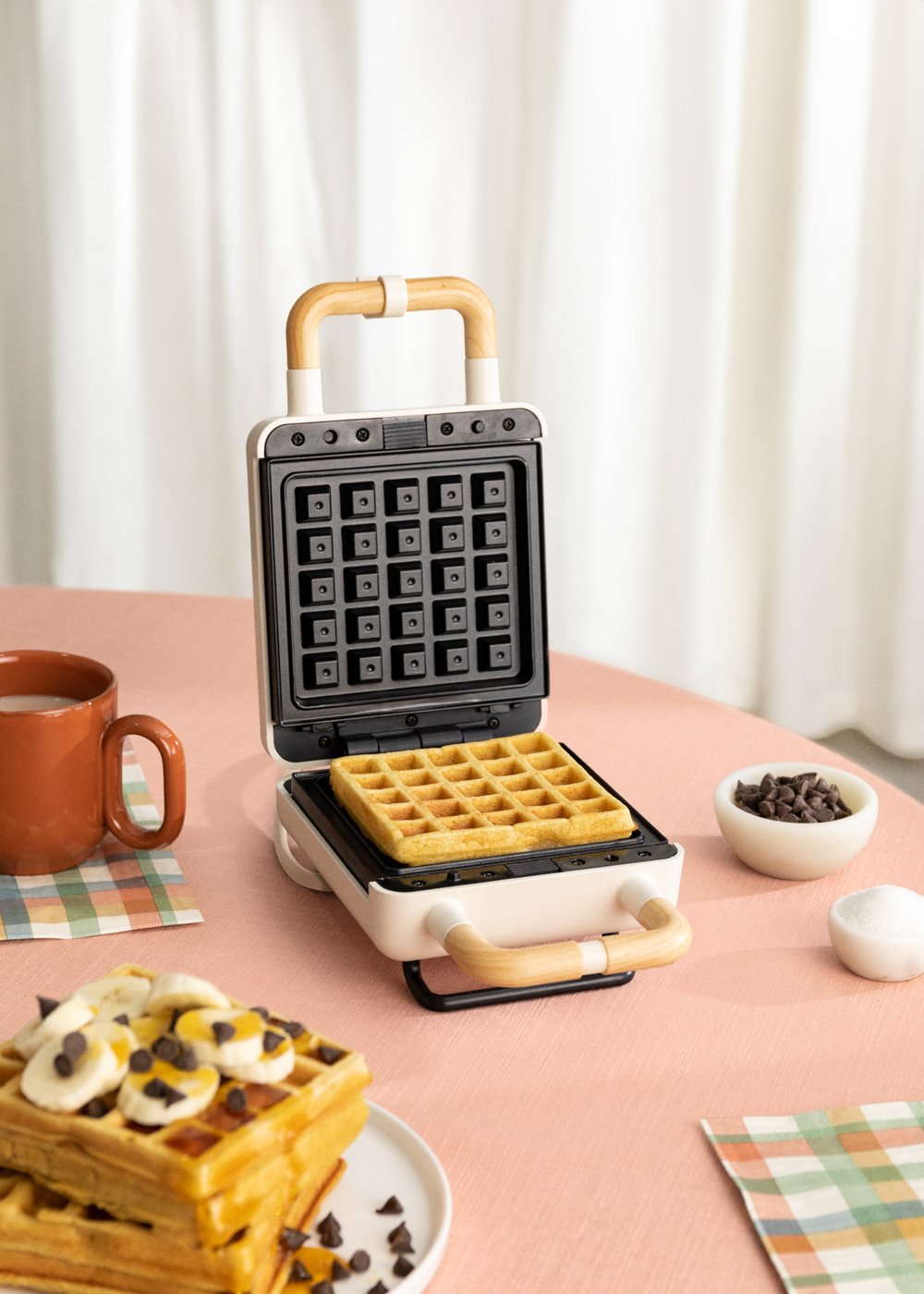 CREATE - STONE STUDIO - Sanduicheira grill e máquina de waffles com placas intercambiáveis, imagem de galeria 2