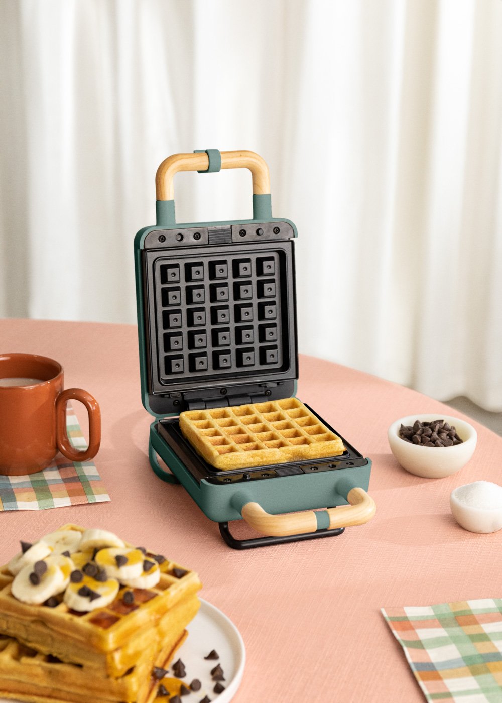 CREATE - STONE STUDIO - Sanduicheira grill e máquina de waffles com placas intercambiáveis, imagem de galeria 2