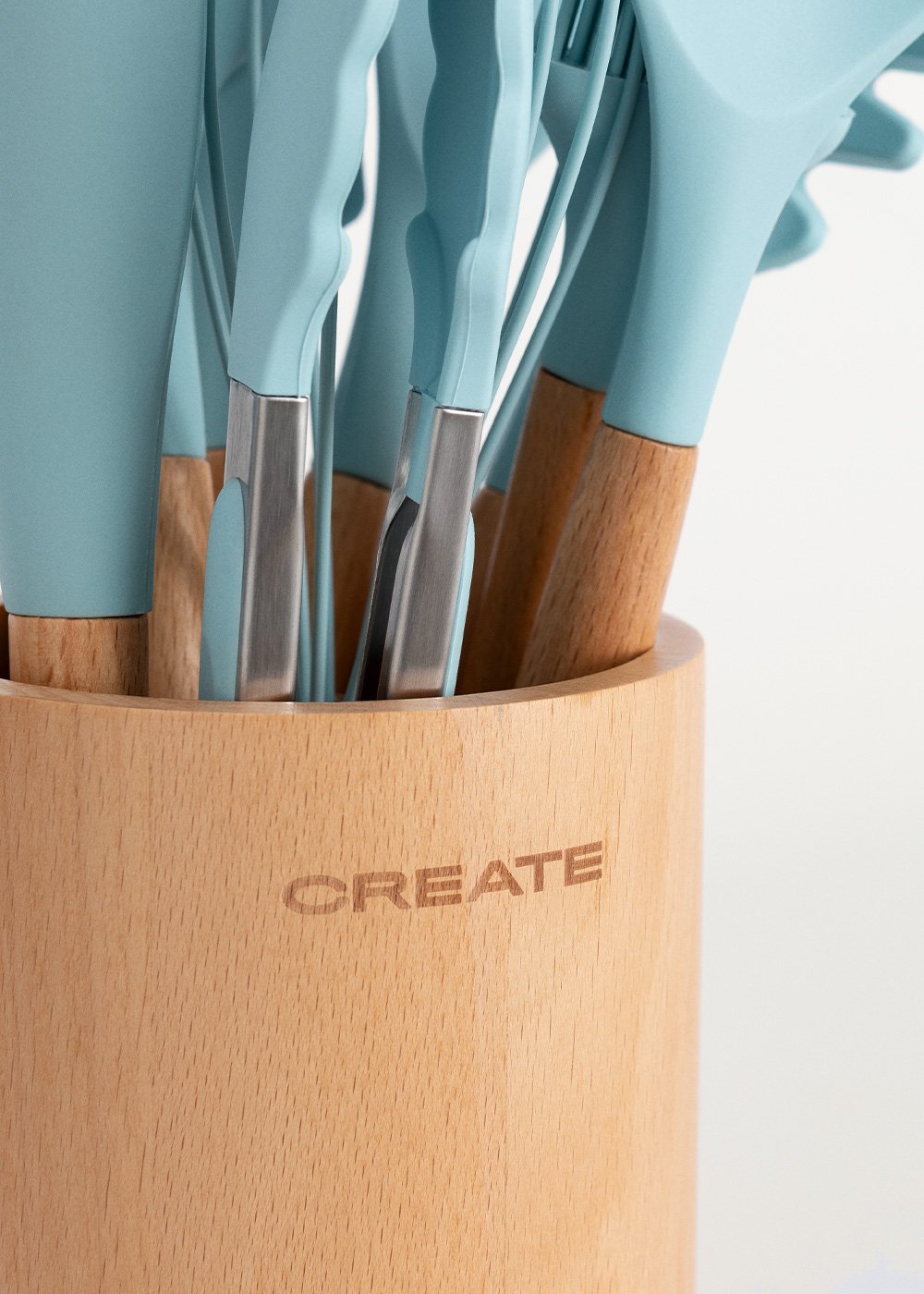 CREATE - KITCHENWARE STUDIO - Utensílios de cozinha de madeira e silicone, imagem de galeria 7