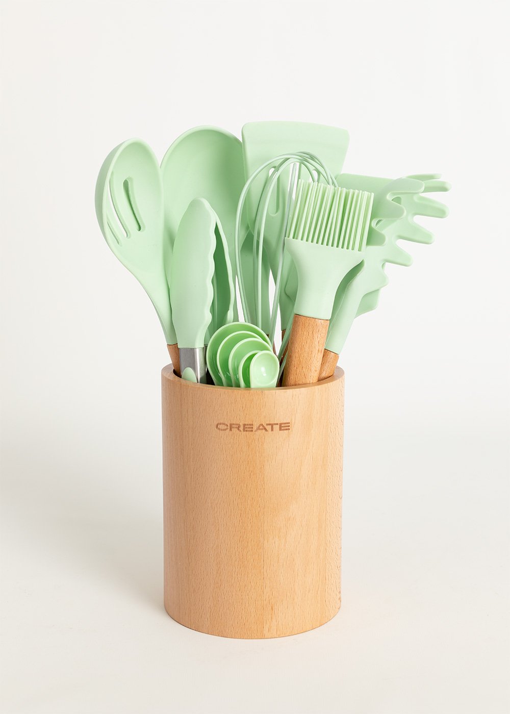 CREATE - KITCHENWARE STUDIO - Utensílios de cozinha de madeira e silicone, imagem de galeria 1
