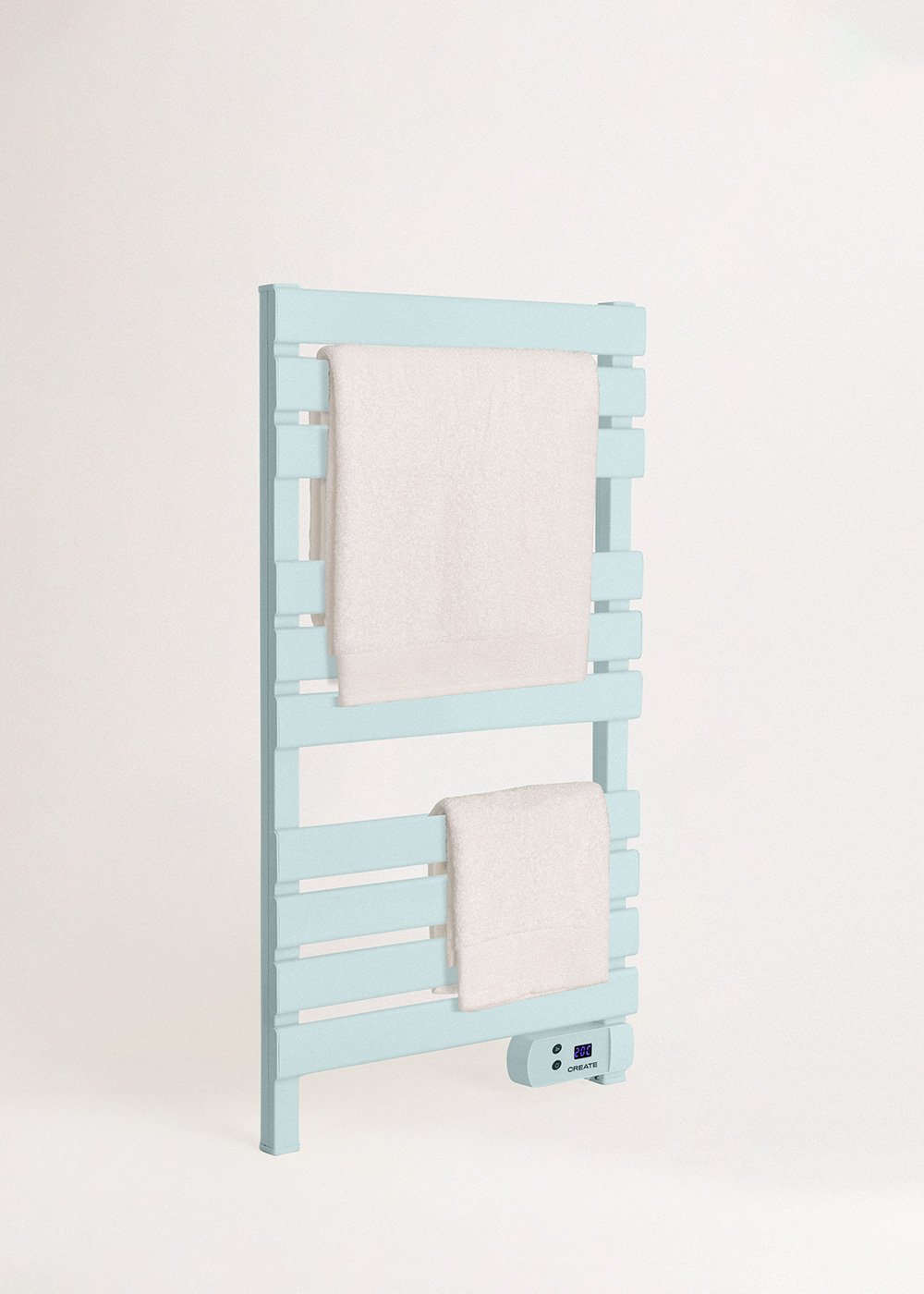 CREATE - WARM TOWEL - Barra de toalha elétrica para piso ou parede 500W, imagem de galeria 3