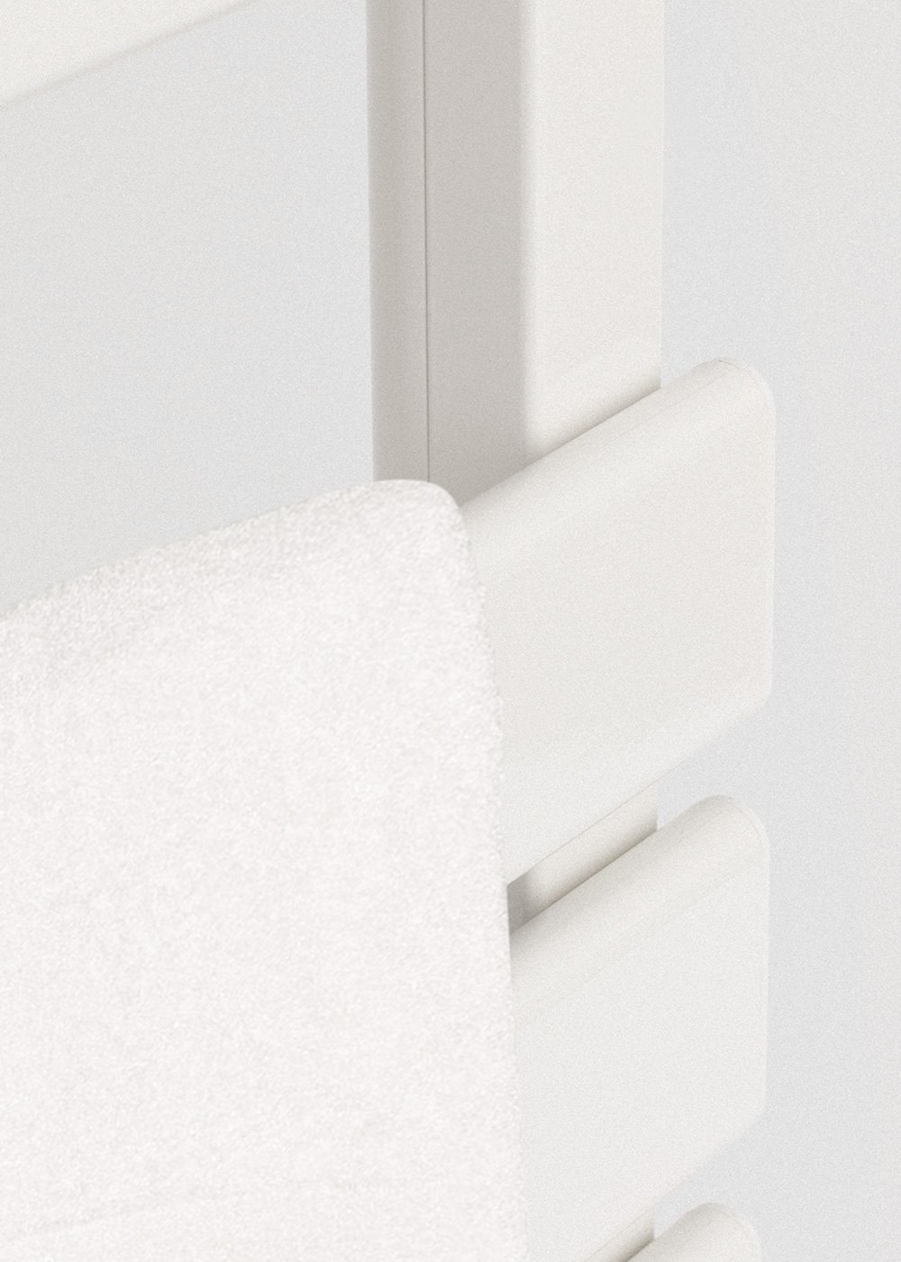 CREATE - WARM TOWEL - Barra de toalha elétrica para piso ou parede 500W, imagem de galeria 5