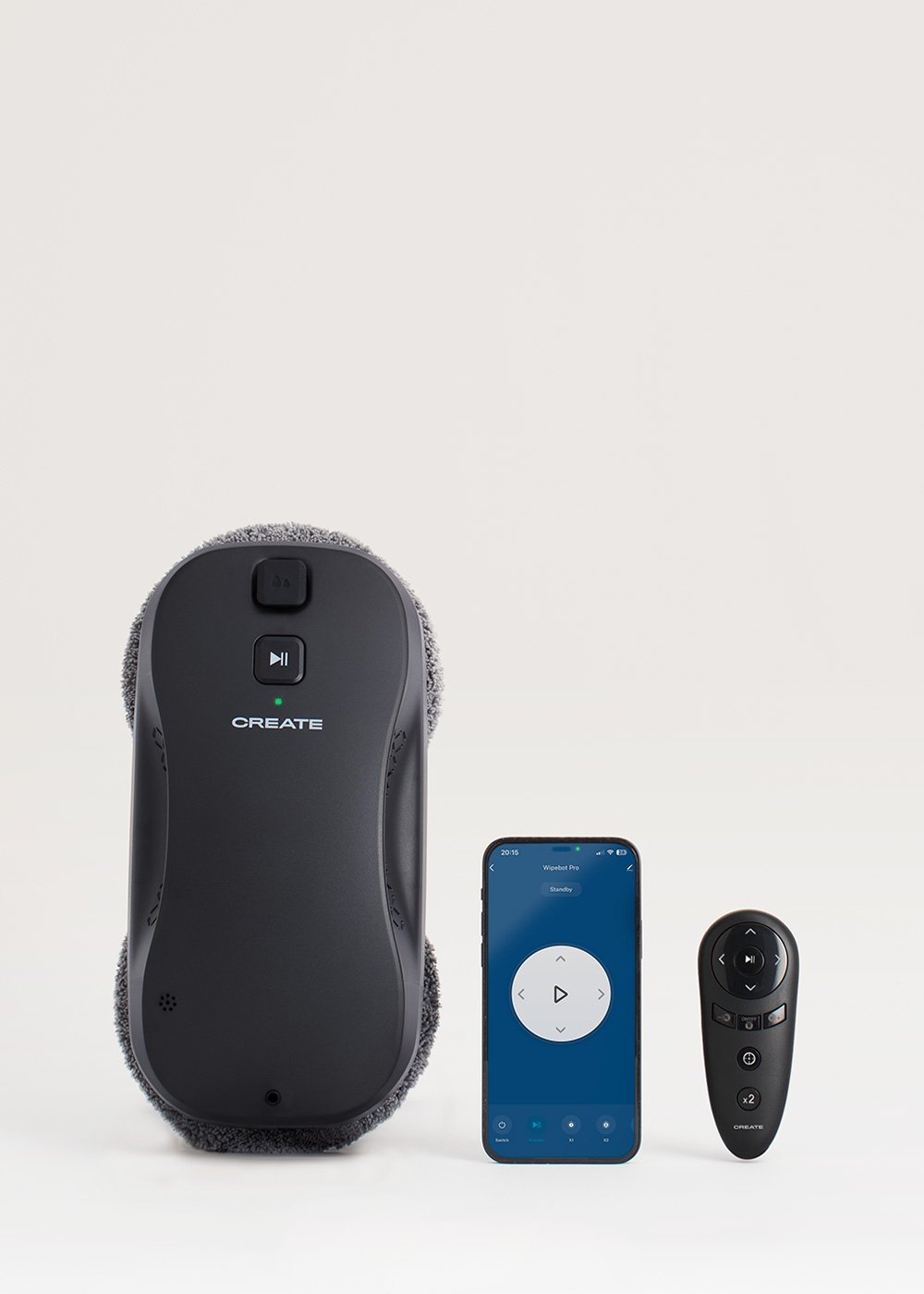 CREATE - WIPEBOT PRO - Robô de limpeza automática de janelas com WiFi, imagem de galeria 5