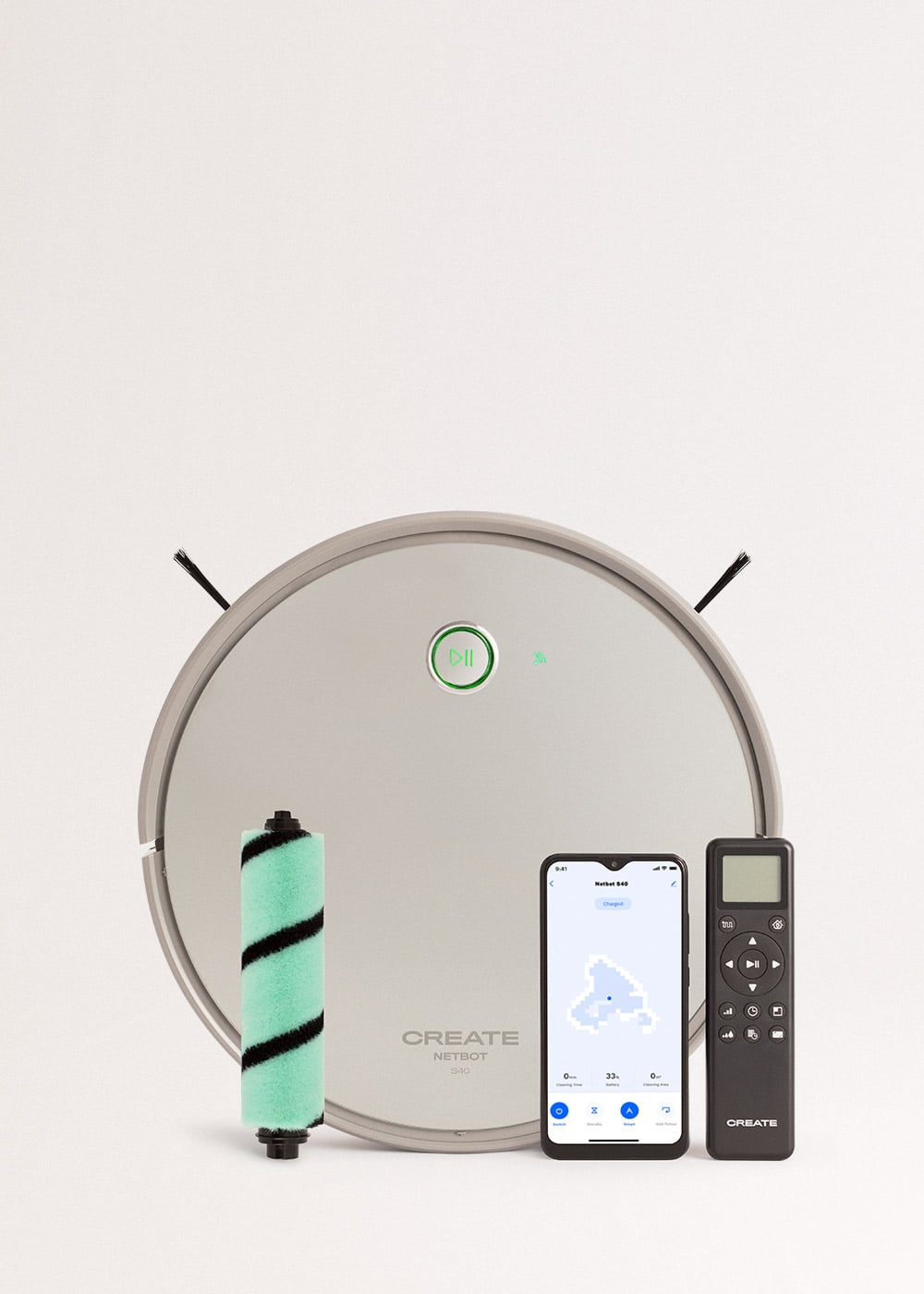 CREATE - NETBOT S40 - Robô Aspirador Inteligente 4000Pa, imagem de galeria 1