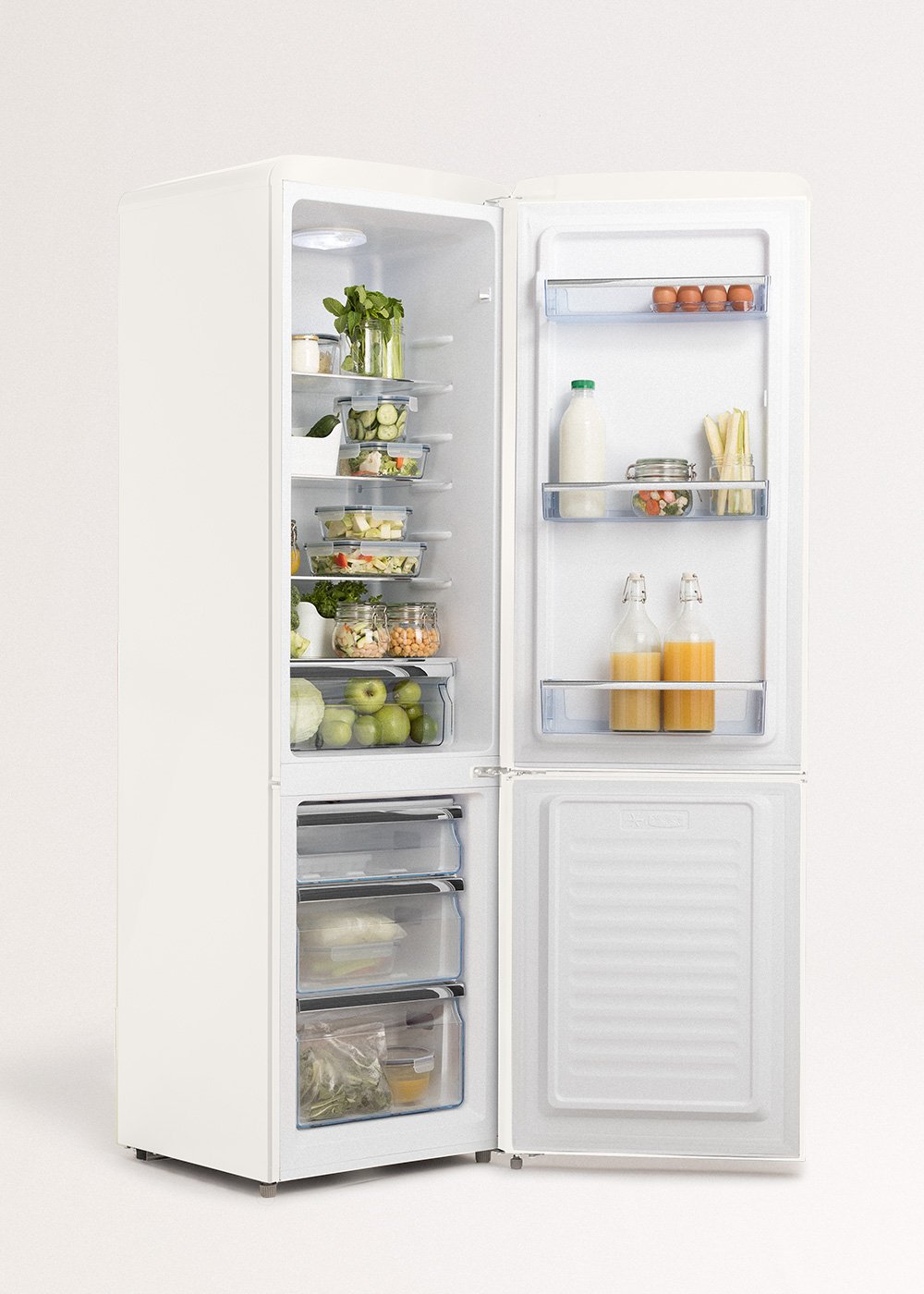 CREATE - FRIGORÍFICO STYLANCE 244L - Frigorífico combinado de estilo Retro, imagem de galeria 5