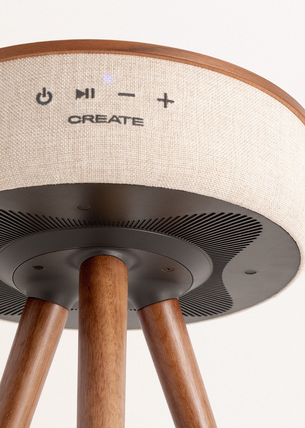 CREATE - SPEAKER TABLE 360 - Mesa altifalante com som omnidirecional 360º, Bluetooth e carregamento sem fios, imagem de galeria 6