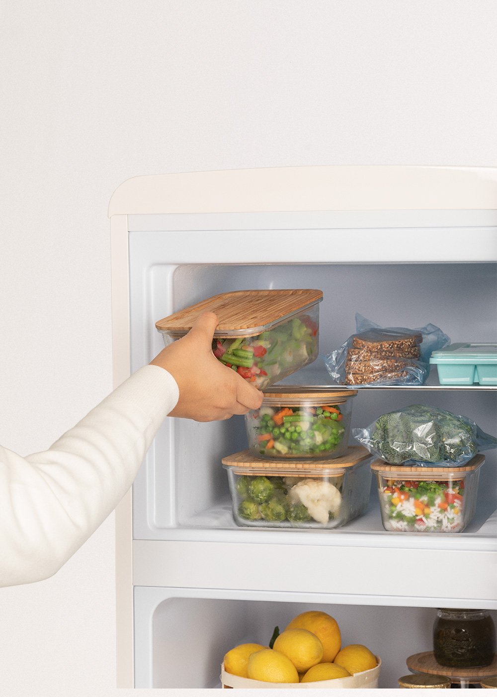 CREATE - FRIDGE STYLANCE TOP 246L - Frigorífico combi de estilo Retro, imagem de galeria 6