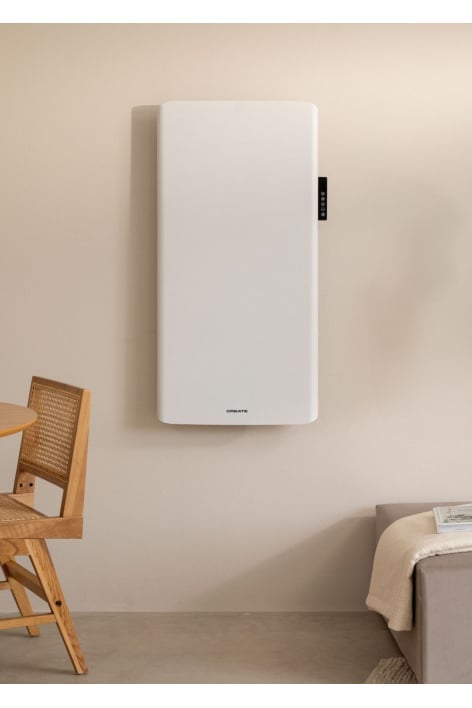 CREATE - WARM CLEAR - Aquecedor elétrico de convecção de parede com Wifi