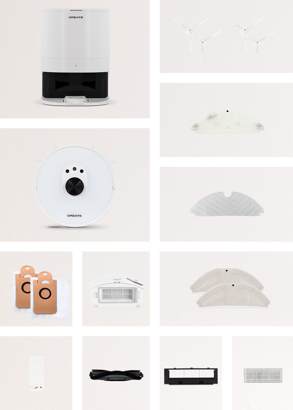 CREATE - NETBOT LS27 - Robô Aspirador Inteligente a laser com base de autodescarga 2700Pa, imagem de galeria 10