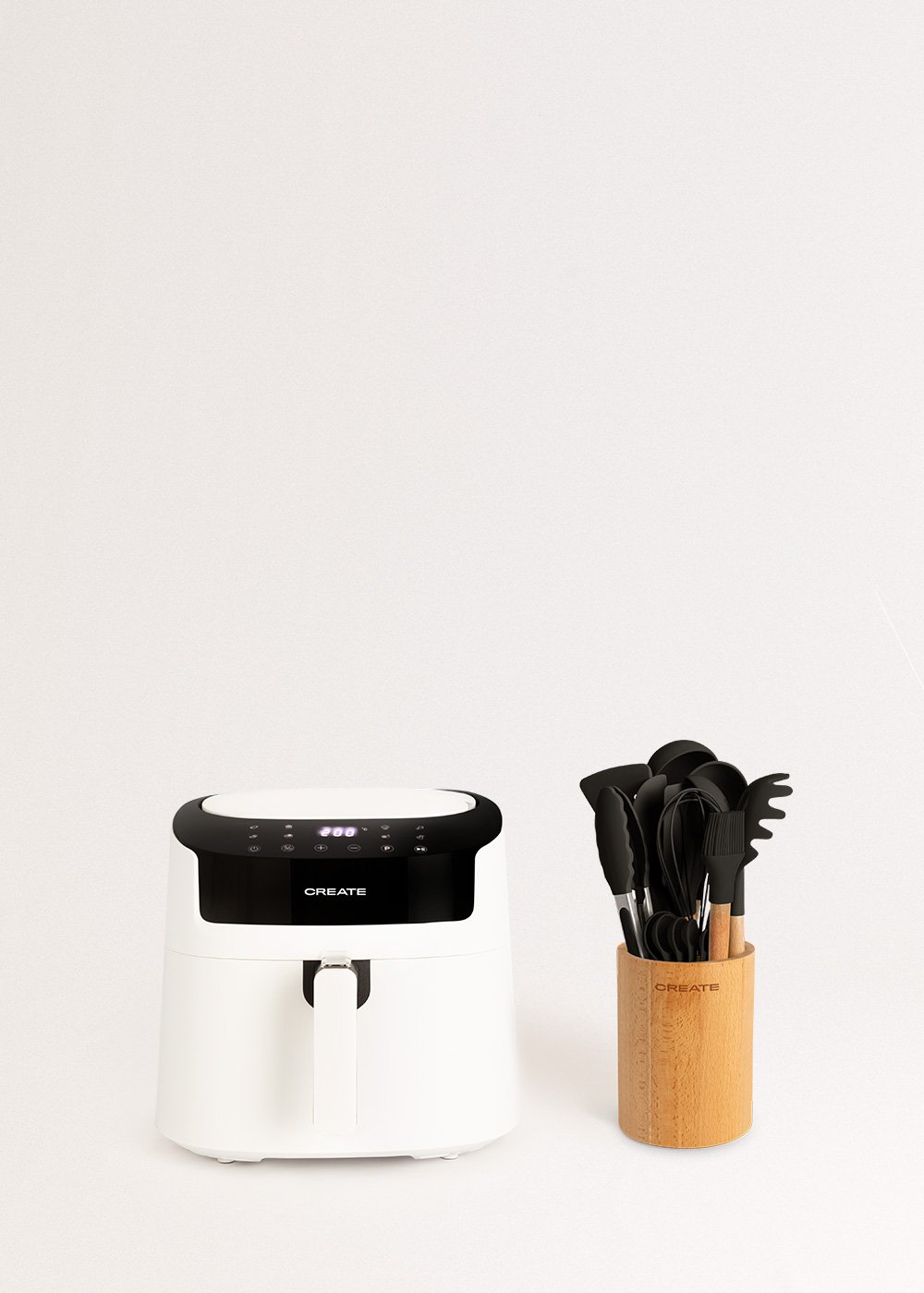 CREATE - Pack AIR FRYER PRO LARGE 6.2 L + Conjunto de utensílios de cozinha, imagem de galeria 1