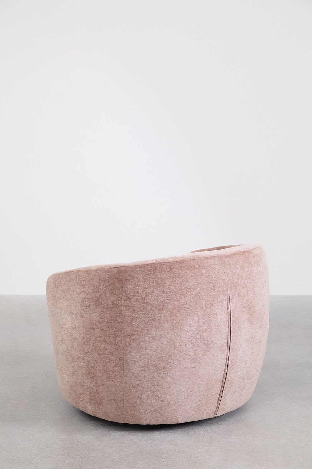 Poltrona giratória Mieres em chenille , imagem de galeria 7