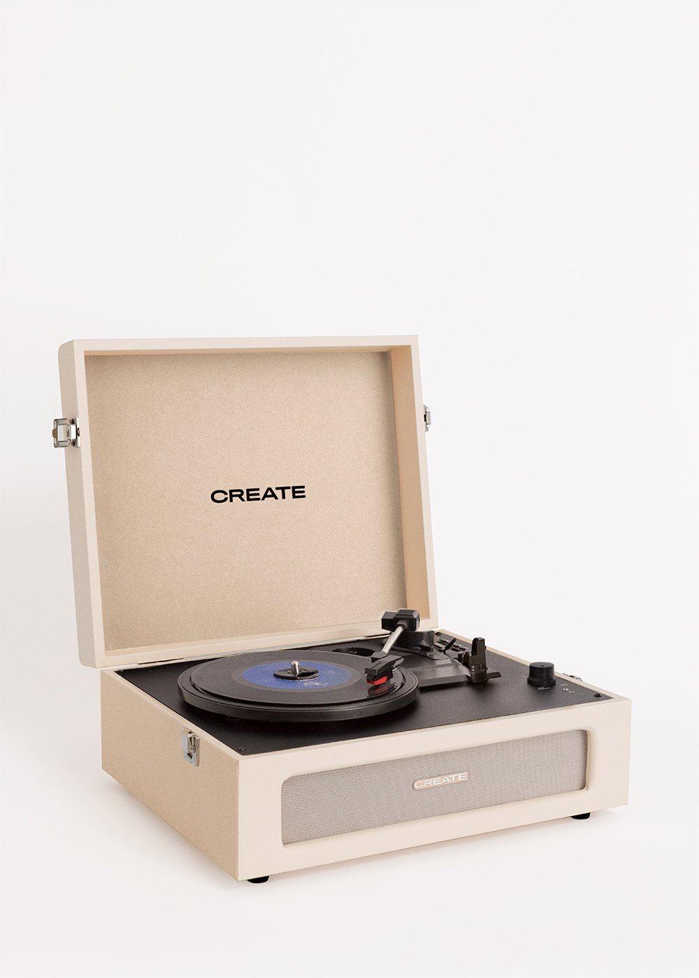 CREATE - RECORD PLAYER COMPACT - Tocadiscos Retro com Bluetooth, USB, SD, MicroSD e gravador / reprodutor de MP3, imagem de galeria 2