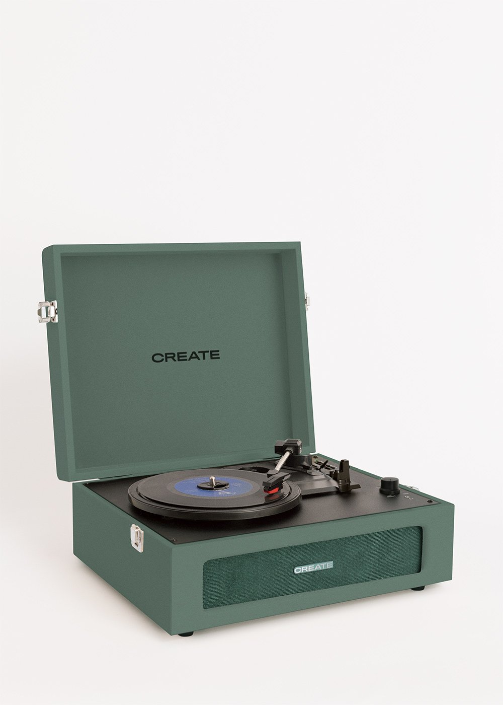CREATE - RECORD PLAYER COMPACT - Tocadiscos Retro com Bluetooth, USB, SD, MicroSD e gravador / reprodutor de MP3, imagem de galeria 2