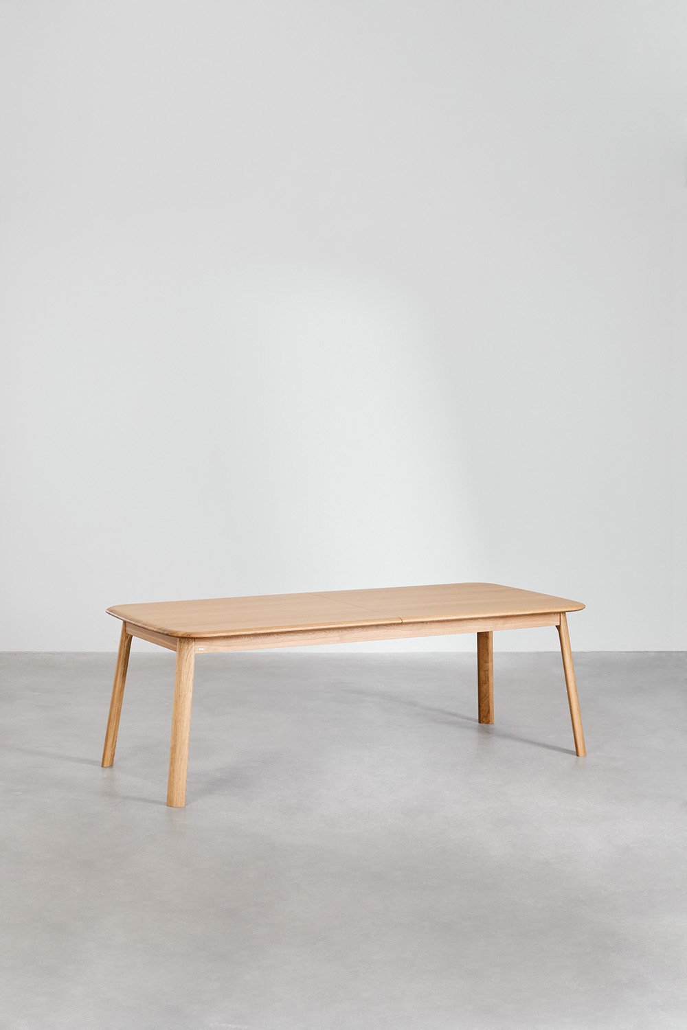 Mesa de jantar retangular 220-320x95 cm extensível em madeira Treveris, imagem de galeria 4