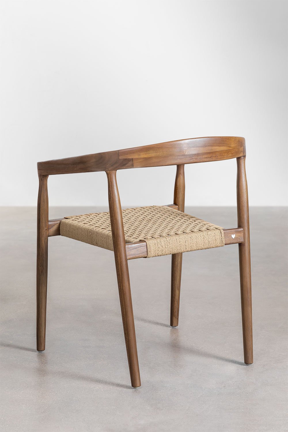 Conjunto de 2 cadeiras de jantar em madeira de teca Visby Design, imagem de galeria 5