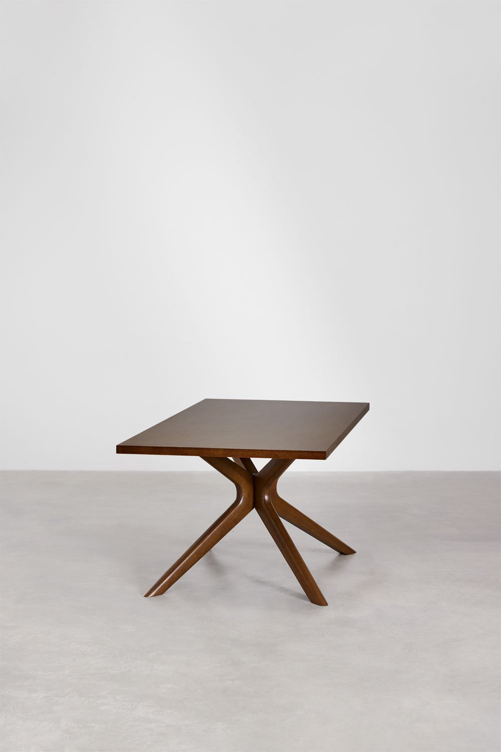 Mesa de jantar retangular 180x90 cm em madeira Arnaiz, imagem de galeria 4