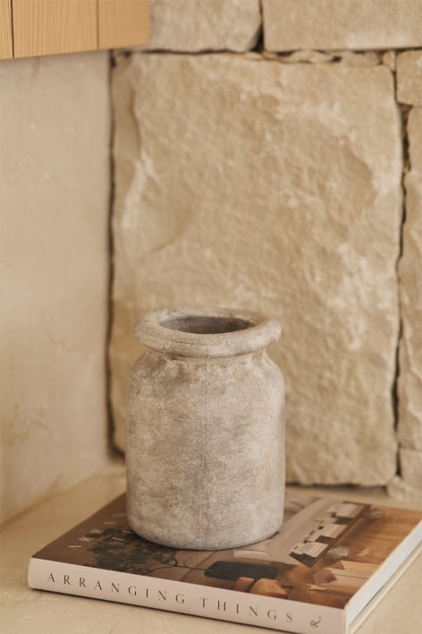 Vaso de terracota (↑18,5 cm) Agnon
