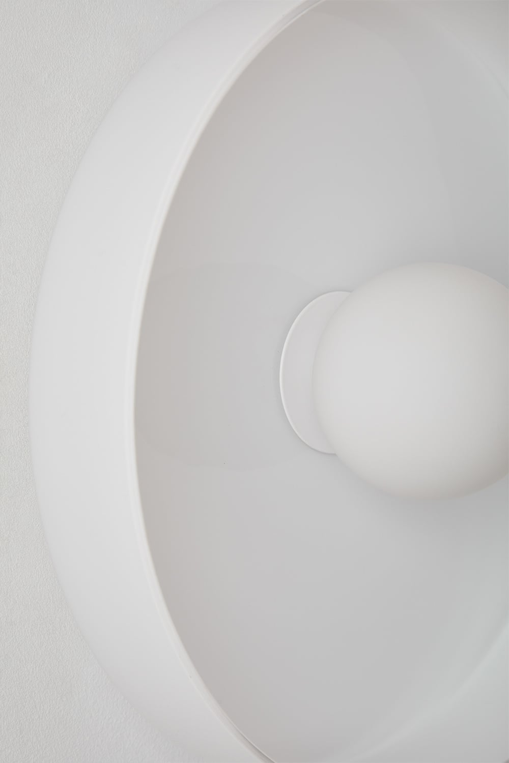 Aplique de parede em vidro e aço inoxidável Jaxal, imagem de galeria 5